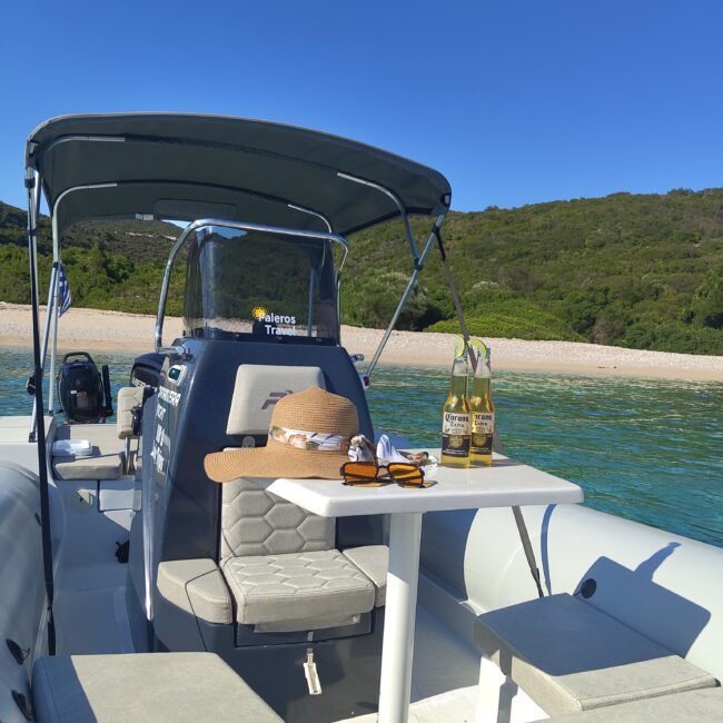 Group boat rental in Paleros Greece